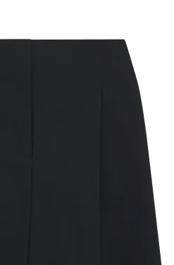 Relaxed-fit culottes in stretch cotton