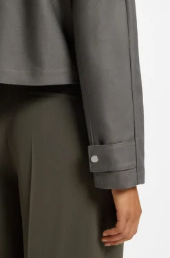 Relaxed-fit jacket in cotton denim