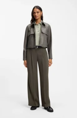 Relaxed-fit jacket in cotton denim