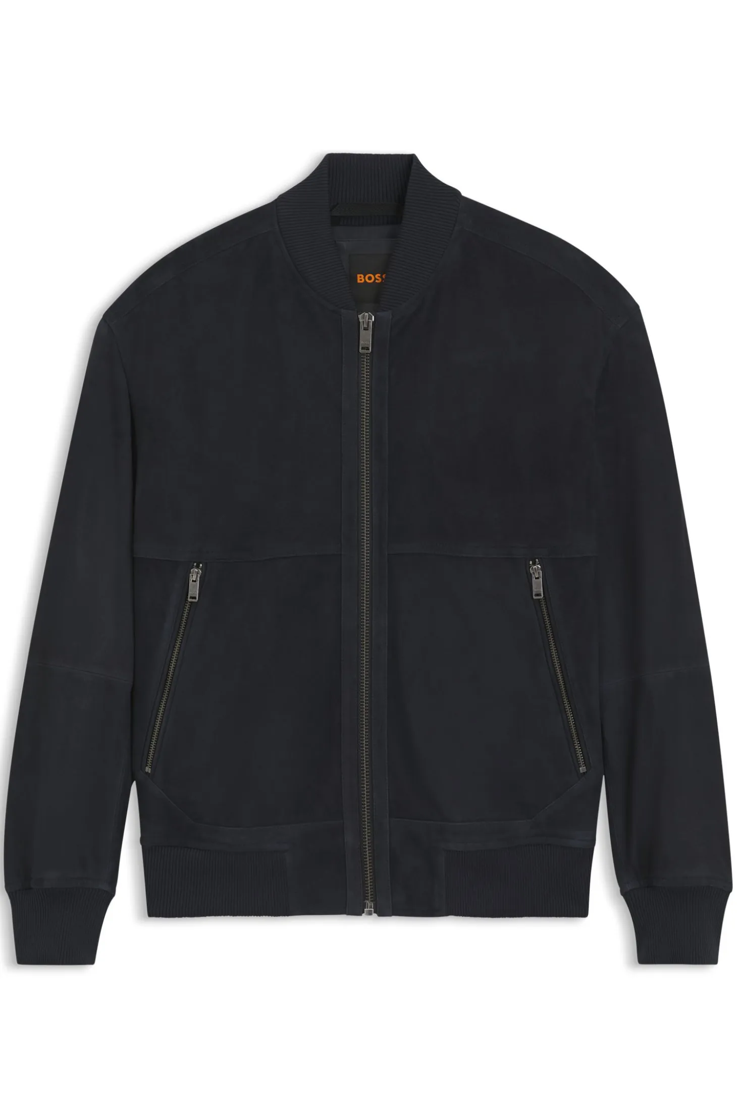 Relaxed-fit jacket in suede