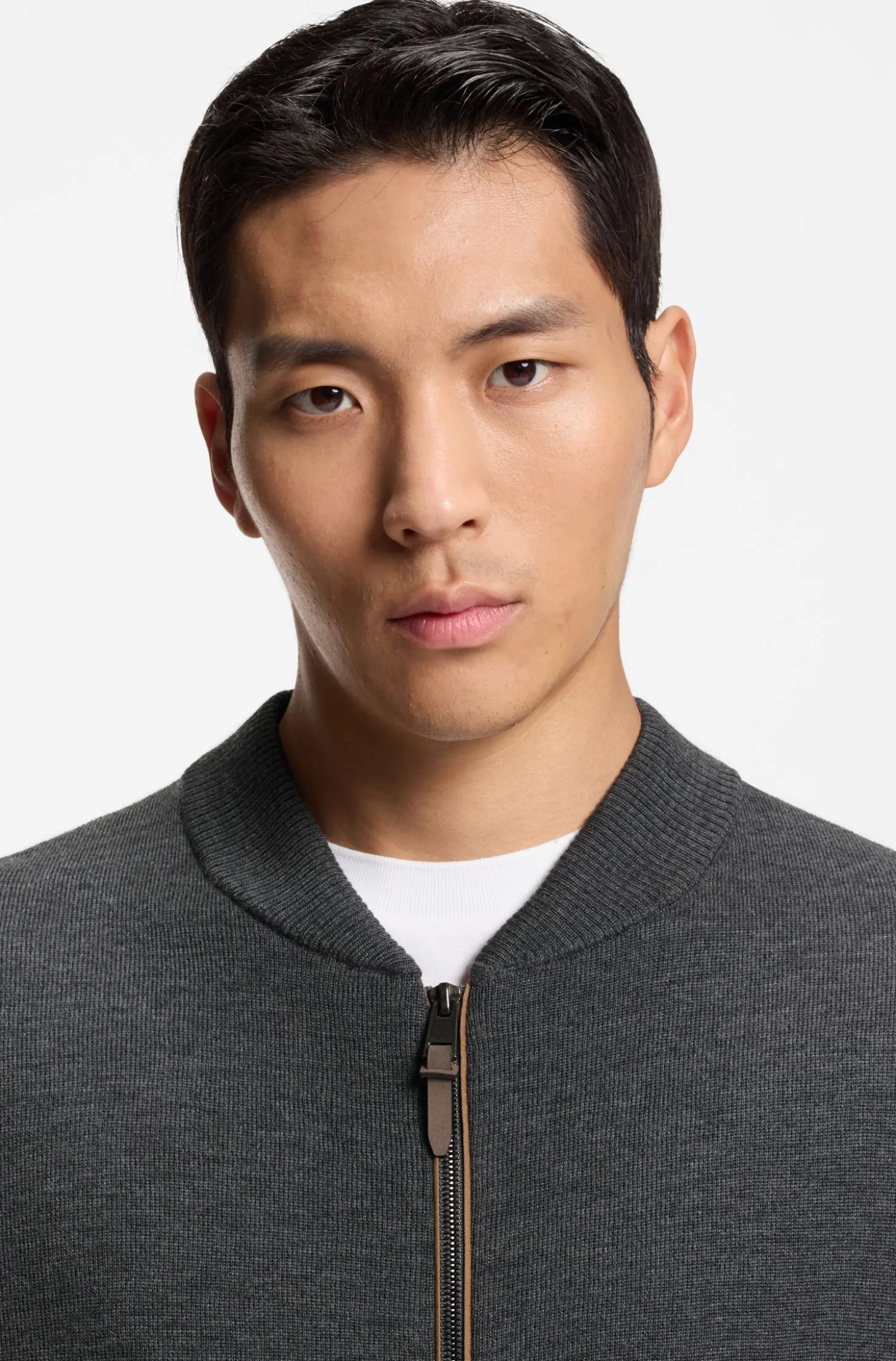 Relaxed-fit jacket in virgin wool