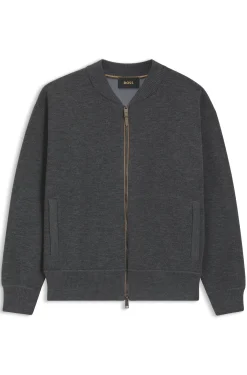 Relaxed-fit jacket in virgin wool