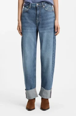 Relaxed-fit jeans with balloon leg