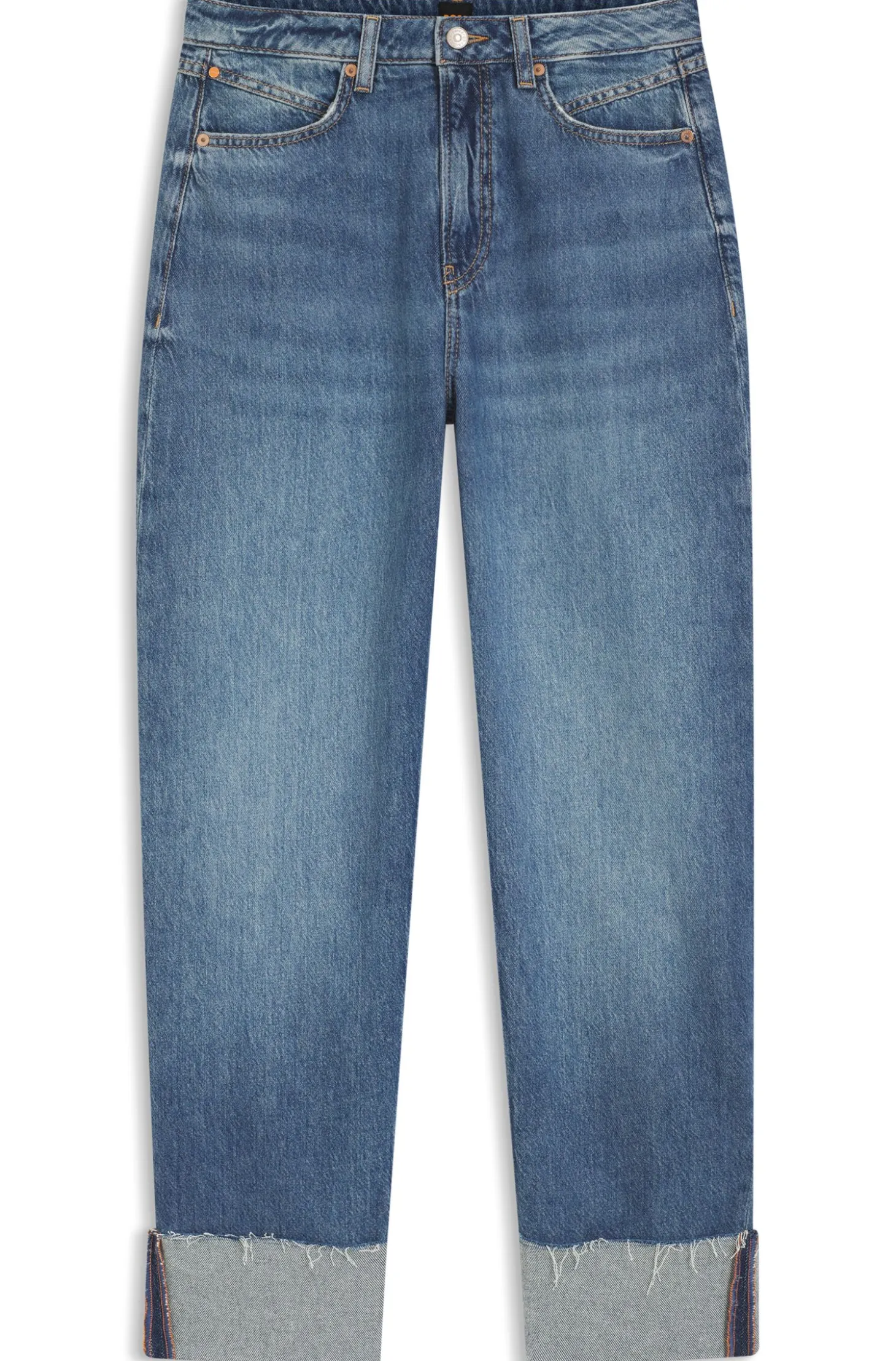 Relaxed-fit jeans with balloon leg