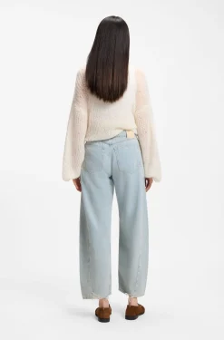 Relaxed-fit jeans with balloon leg