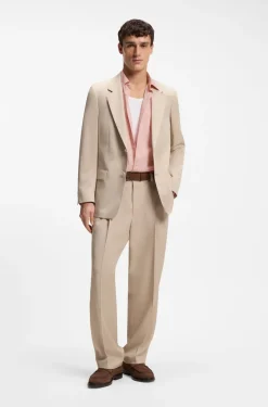 Relaxed-fit shirt in cotton poplin