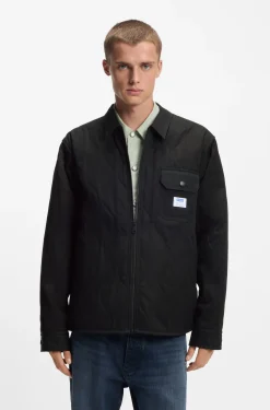 Relaxed-fit shirt with padding