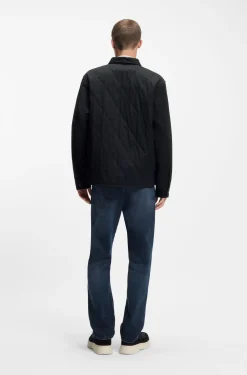 Relaxed-fit shirt with padding
