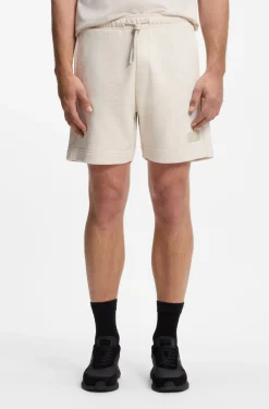 Relaxed-fit shorts in cotton French Terry