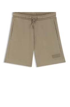 Relaxed-fit shorts in cotton French Terry