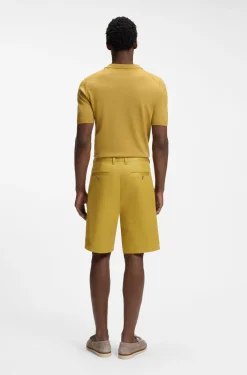 Relaxed-fit shorts in cotton twill
