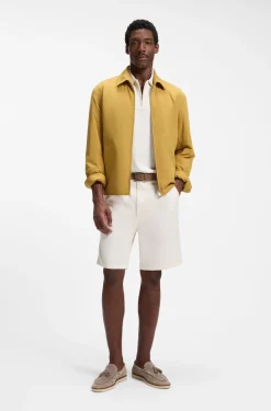 Relaxed-fit shorts in cotton twill