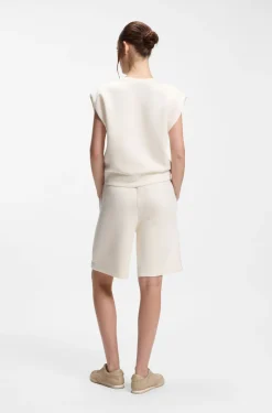 Relaxed-fit shorts in stretch jersey