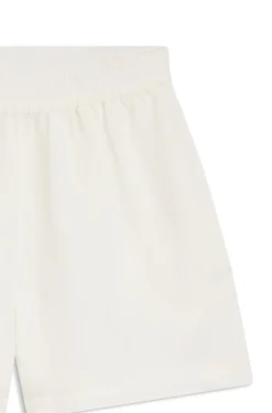Relaxed-fit shorts with embroidered logo