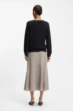 Relaxed-fit sweater in cotton