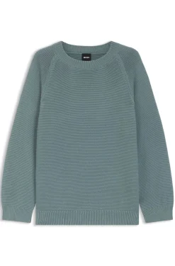 Relaxed-fit sweater in cotton