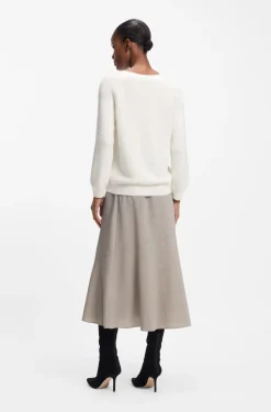 Relaxed-fit sweater in cotton