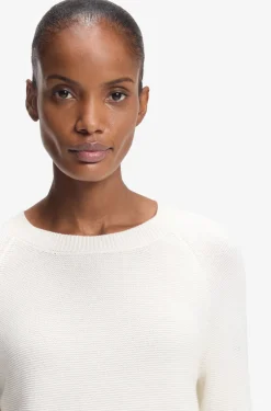 Relaxed-fit sweater in cotton