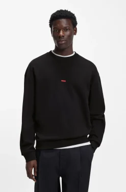 Relaxed-fit sweatshirt in cotton terry with dog artwork