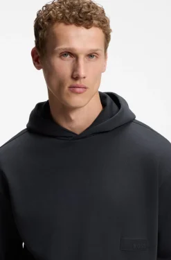 Relaxed-fit sweatshirt in luxurious French Terry