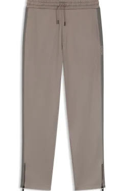 Relaxed-fit tracksuit bottoms with logo tape