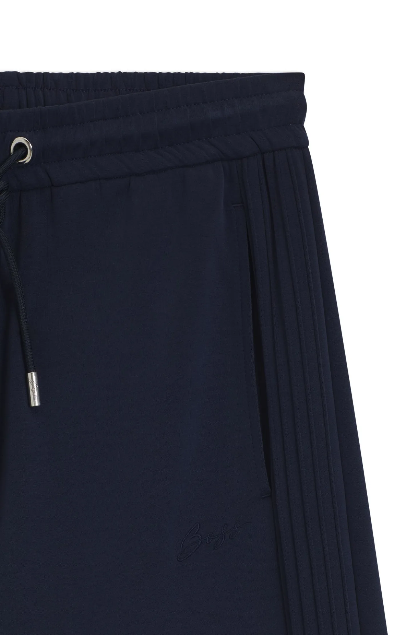 Relaxed-fit tracksuit bottoms with piping details