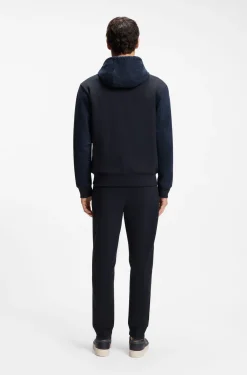 Relaxed-fit tracksuit set in cotton terry