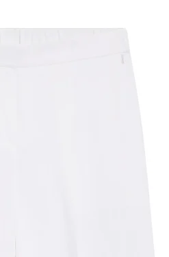 Relaxed-fit trousers in a linen blend