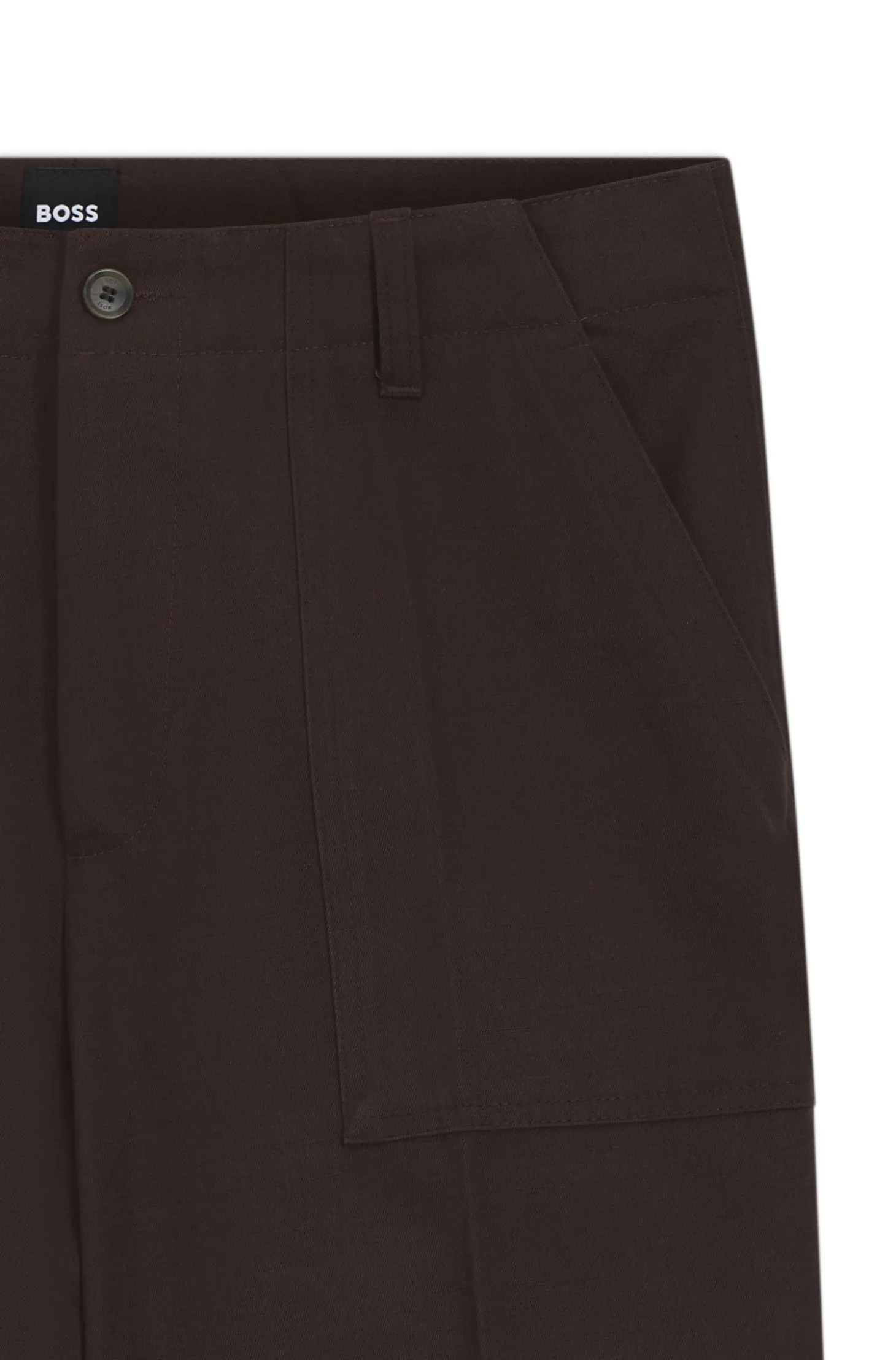Relaxed-fit trousers in cotton twill