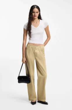 Relaxed-fit trousers in cotton