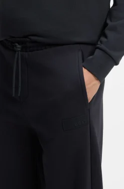 Relaxed-fit trousers in innovative French Terry