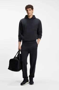 Relaxed-fit trousers in innovative French Terry
