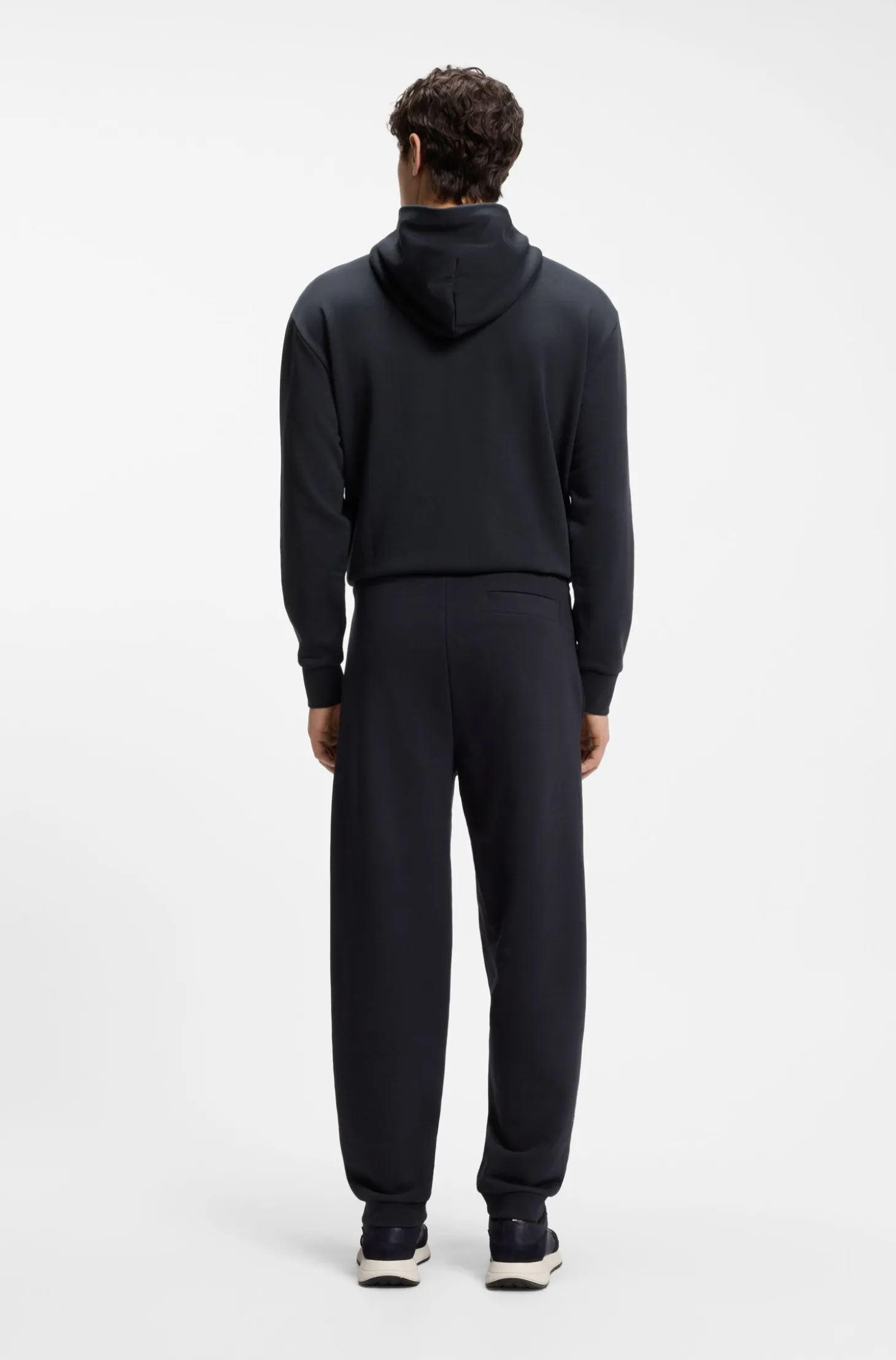 Relaxed-fit trousers in innovative French Terry