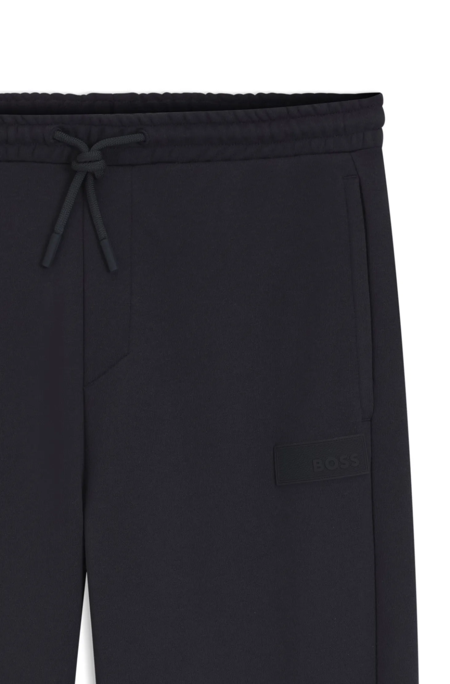 Relaxed-fit trousers in innovative French Terry
