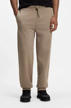 Relaxed-fit trousers in innovative French Terry