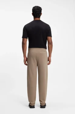 Relaxed-fit trousers in innovative French Terry