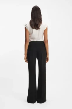 Relaxed-fit trousers in stretch jersey