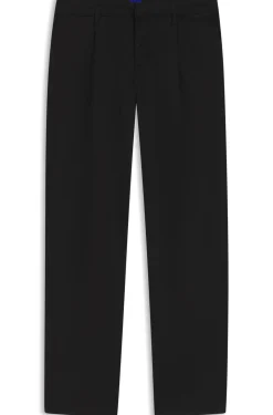 Relaxed-fit trousers in stretch-cotton twill