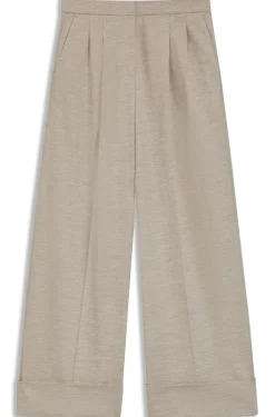 Relaxed-fit trousers in virgin wool