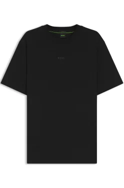 Relaxed-fit T-shirt in a stretch-cotton blend