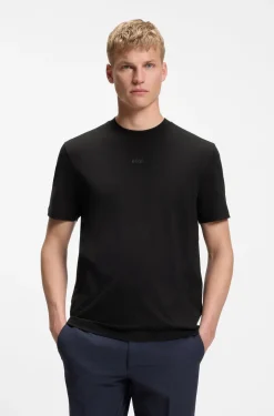 Relaxed-fit T-shirt in a stretch-cotton blend
