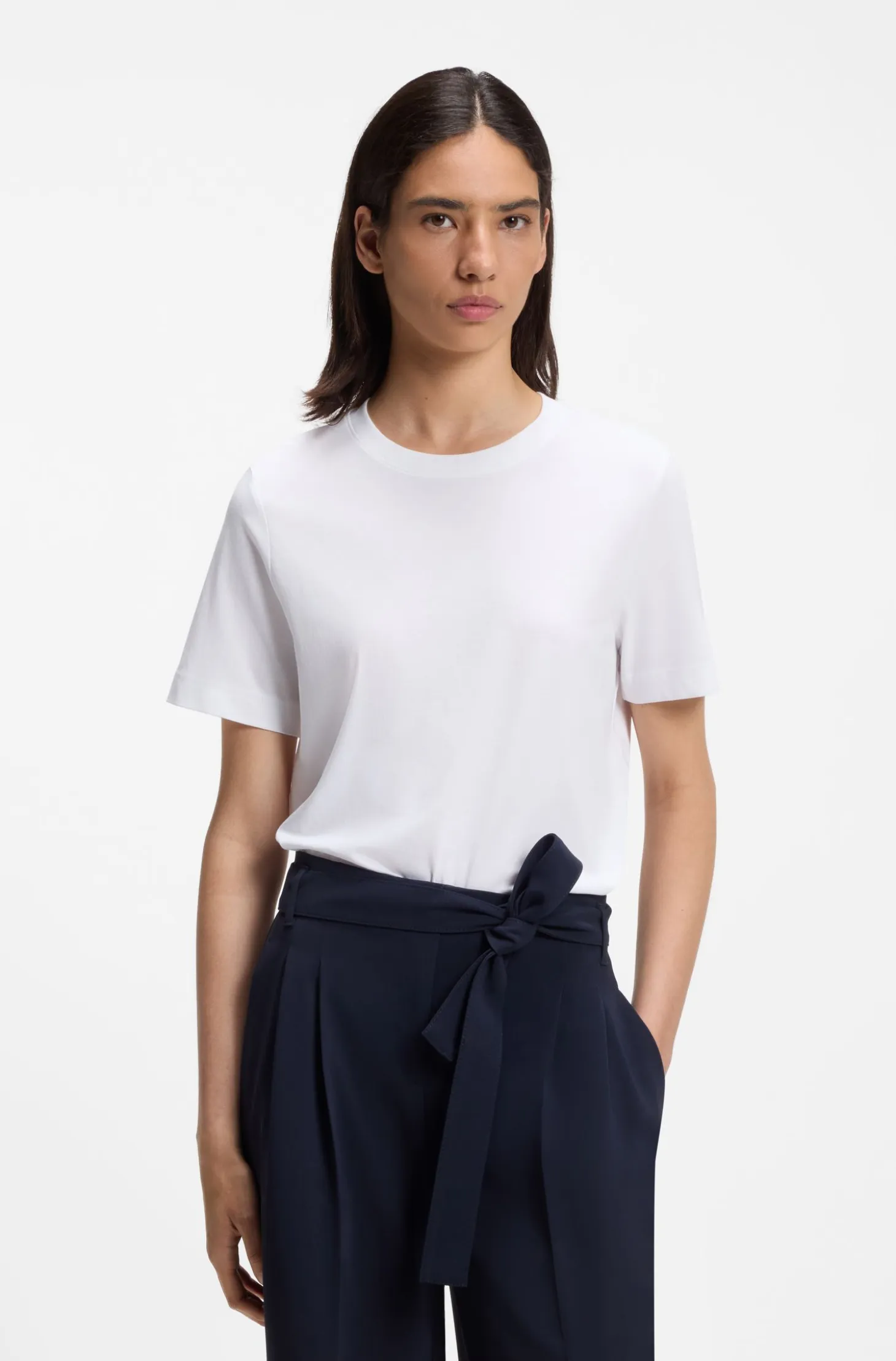 Relaxed-fit T-shirt in cotton jersey