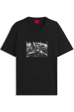 Relaxed-fit T-shirt in cotton with graphic print