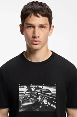 Relaxed-fit T-shirt in cotton with graphic print
