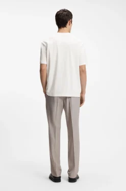 Relaxed-fit T-shirt in cotton with artwork and logo
