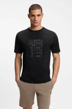 Relaxed-fit T-shirt in interlock cotton