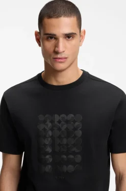 Relaxed-fit T-shirt in interlock cotton