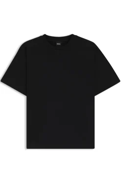 Relaxed-fit T-shirt in mercerised cotton