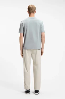 Relaxed-fit T-shirt with a layered logo print