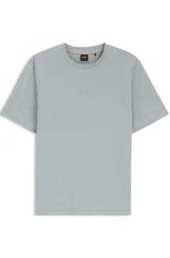 Relaxed-fit T-shirt with a layered logo print